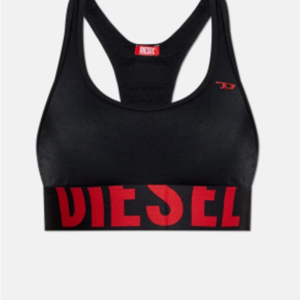Diesel Black and Red Swim Set